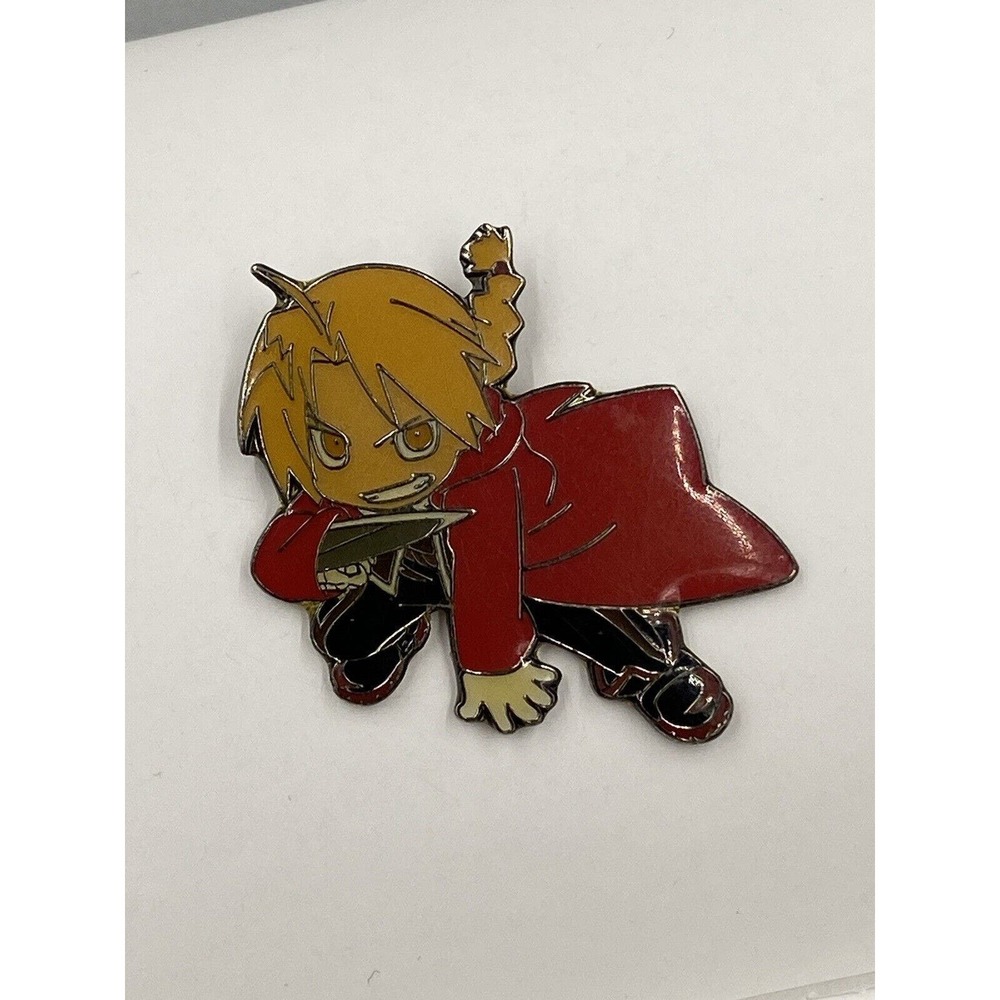 Fullmetal Alchemist Edward Elric Enamel Lapel Hat Pin By FUN
